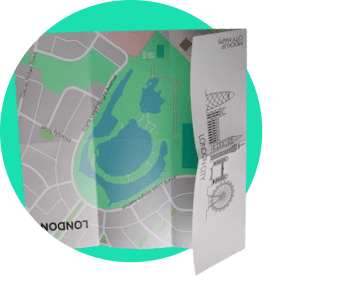 Asset tracking map interface